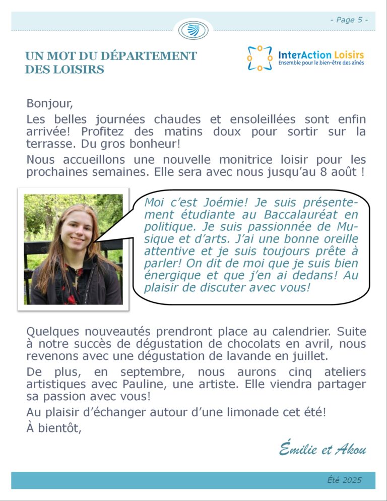 Été 2025 - page 5